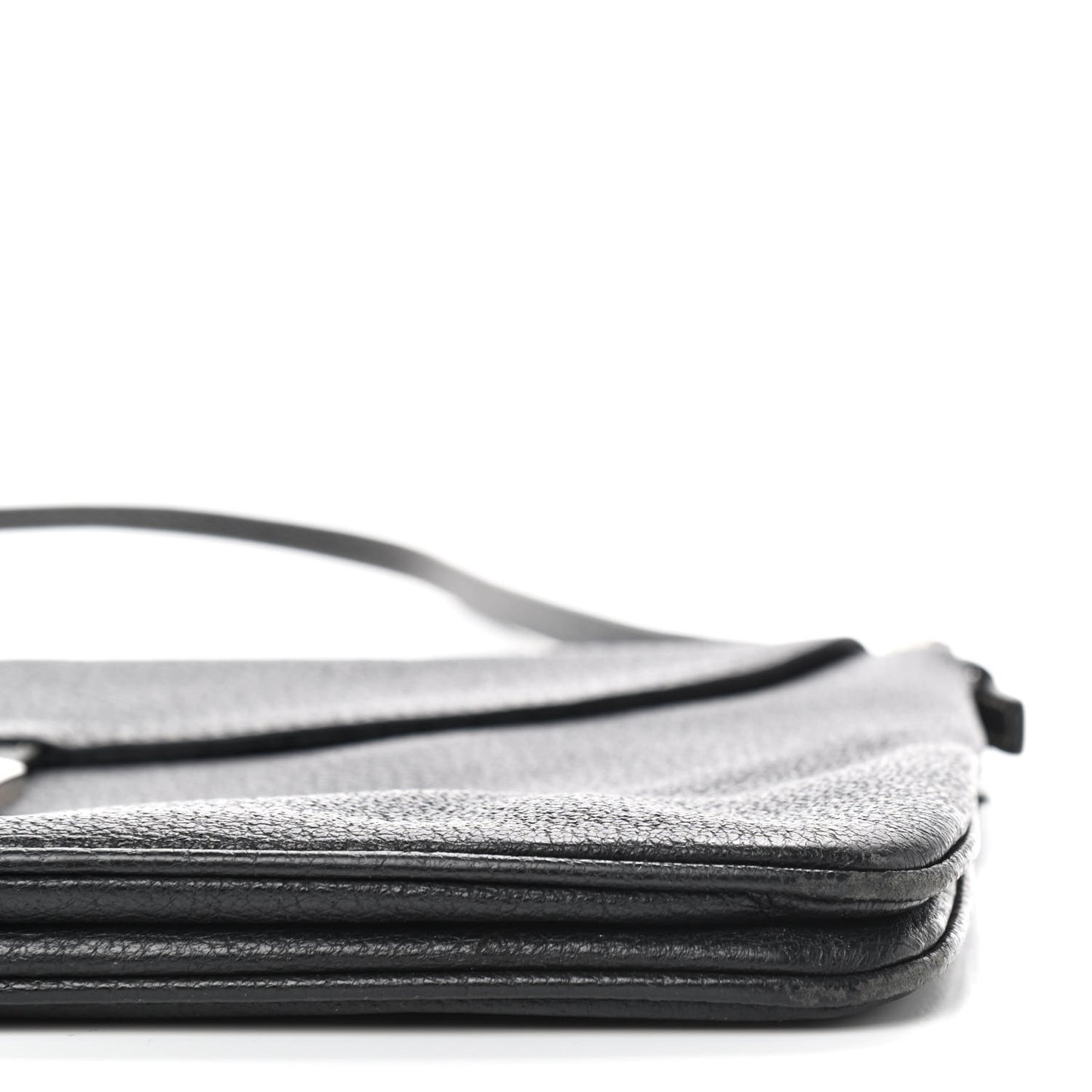 Calfskin Baguette Black