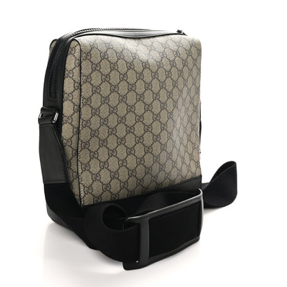 Gucci GG Plus Monogram Front Pocket Messenger Dark Brown 2 of 11