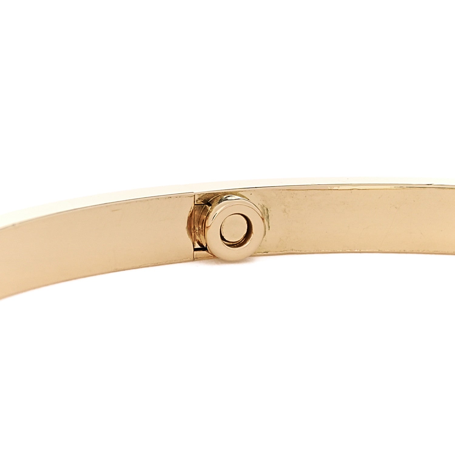 Cartier 18K Yellow Gold Small LOVE Bracelet 19 6 of 8
