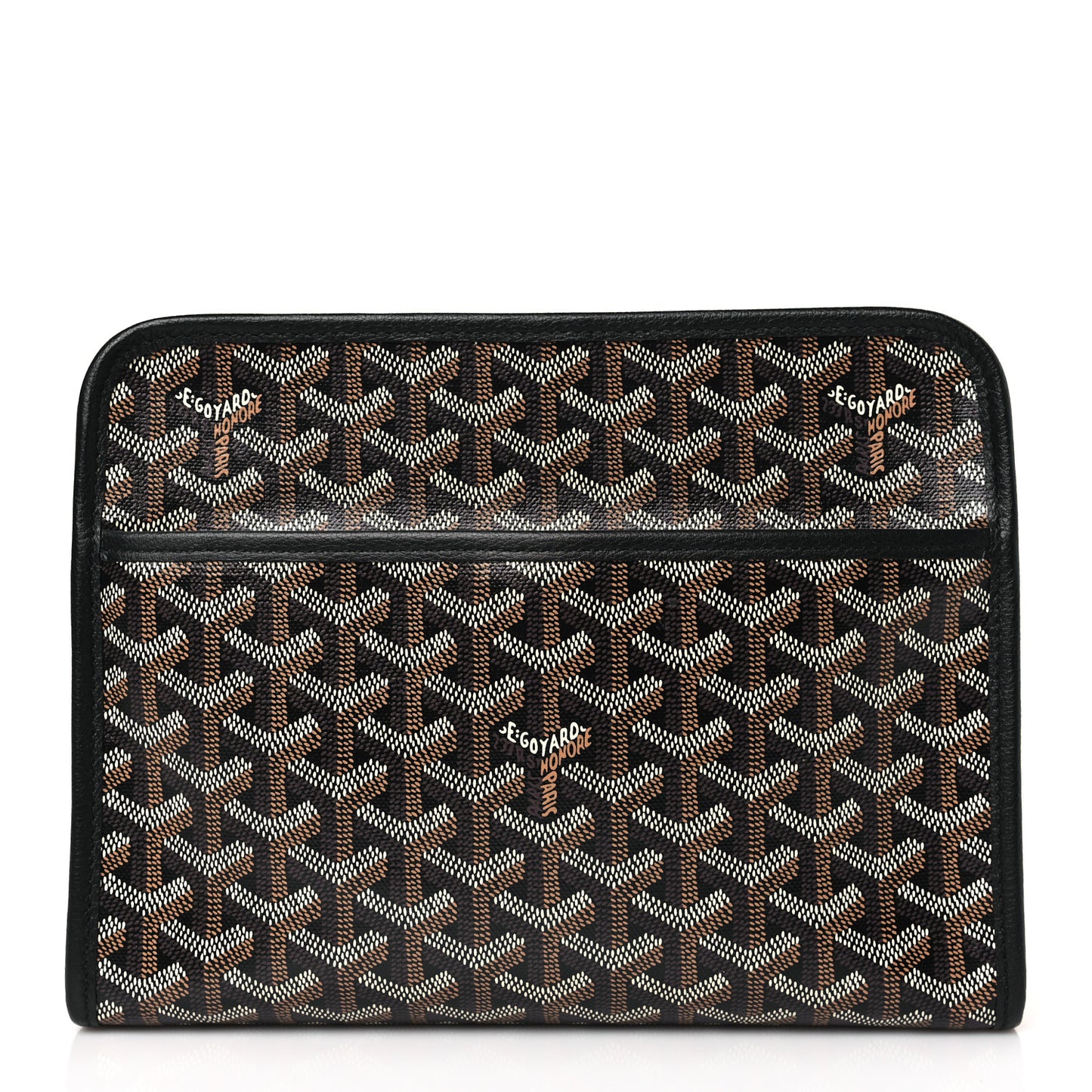 Goyardine Jouvence MM Toiletry Pouch Black