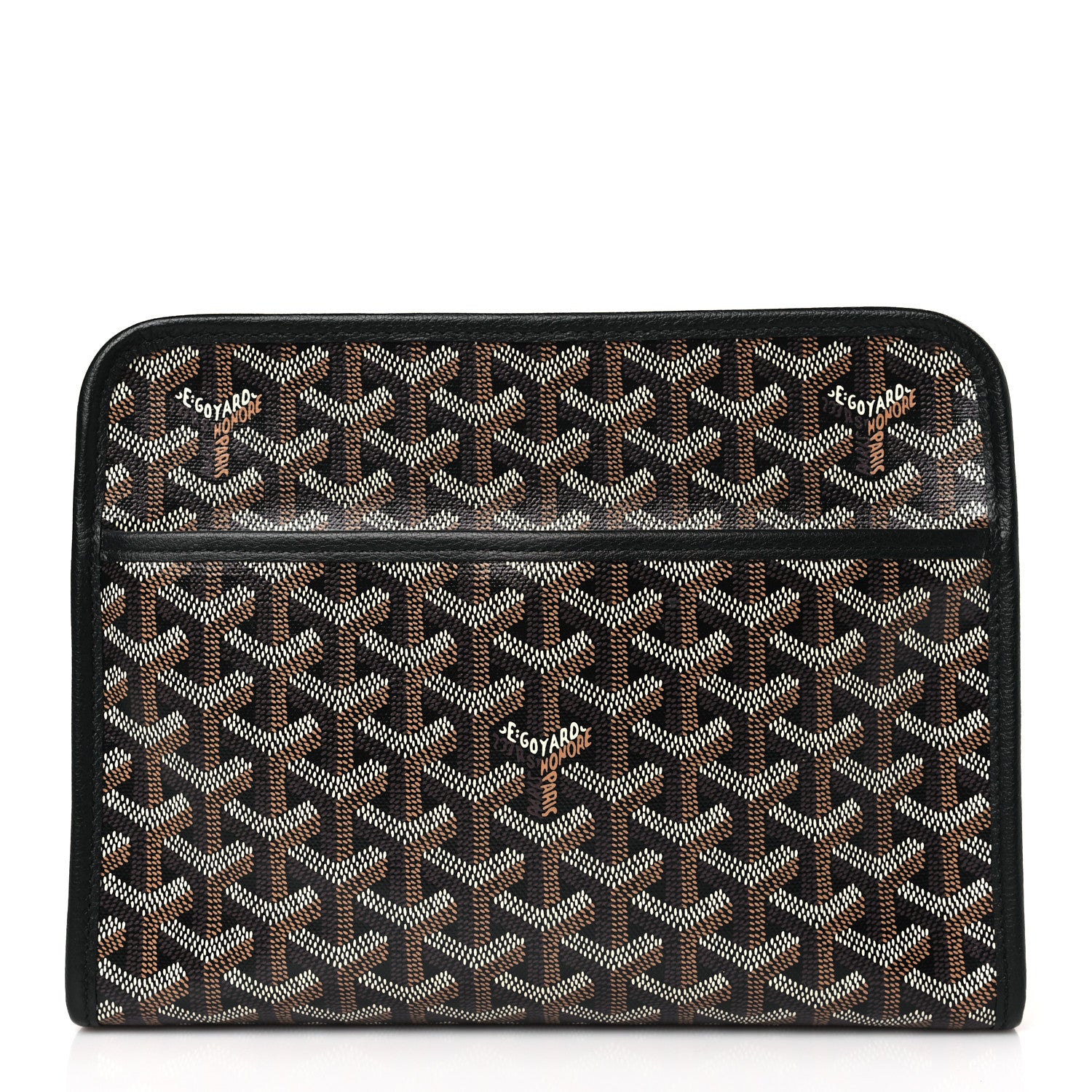 Goyard Goyardine Jouvence MM Toiletry Pouch Black 1 of 7