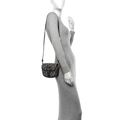 Christian Dior Oblique Small Bobby Flap Blue 2 of 9