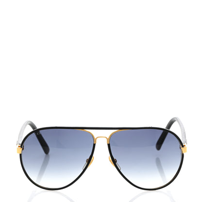 Gucci Calfskin Aviator Sunglasses GG2887/S Black 2 of 9