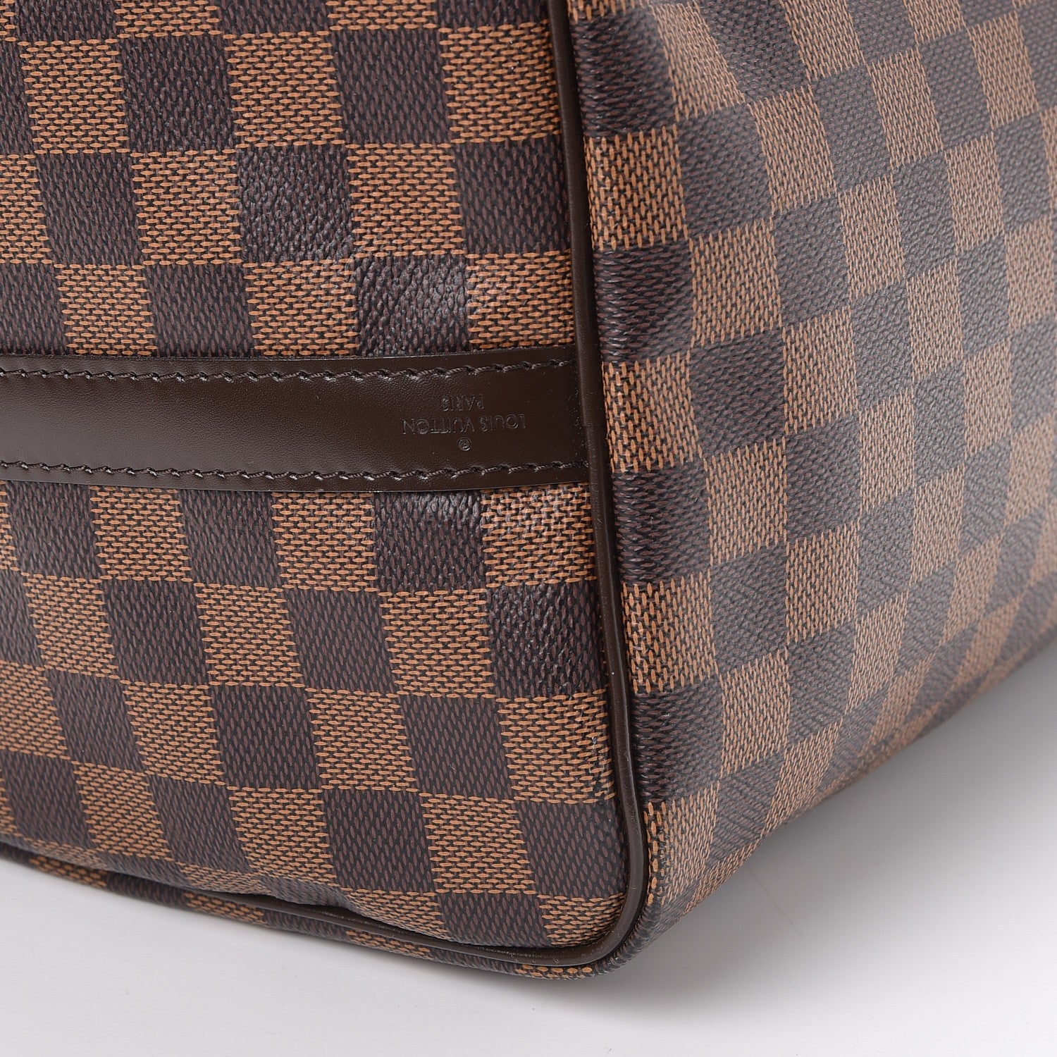 Louis Vuitton Damier Ebene Speedy Bandouliere 30 10 of 14
