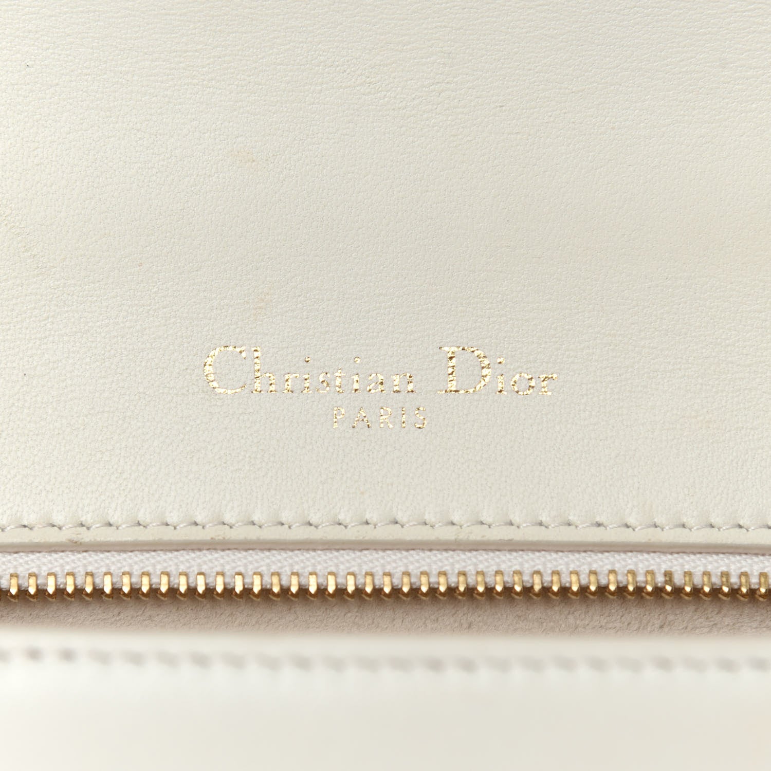 Christian Dior Lambskin Studded Medium Diorama Flap Bag Latte 8 of 17