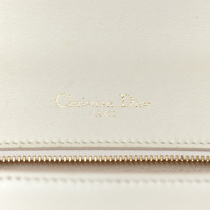 Christian Dior Lambskin Studded Medium Diorama Flap Bag Latte 8 of 17