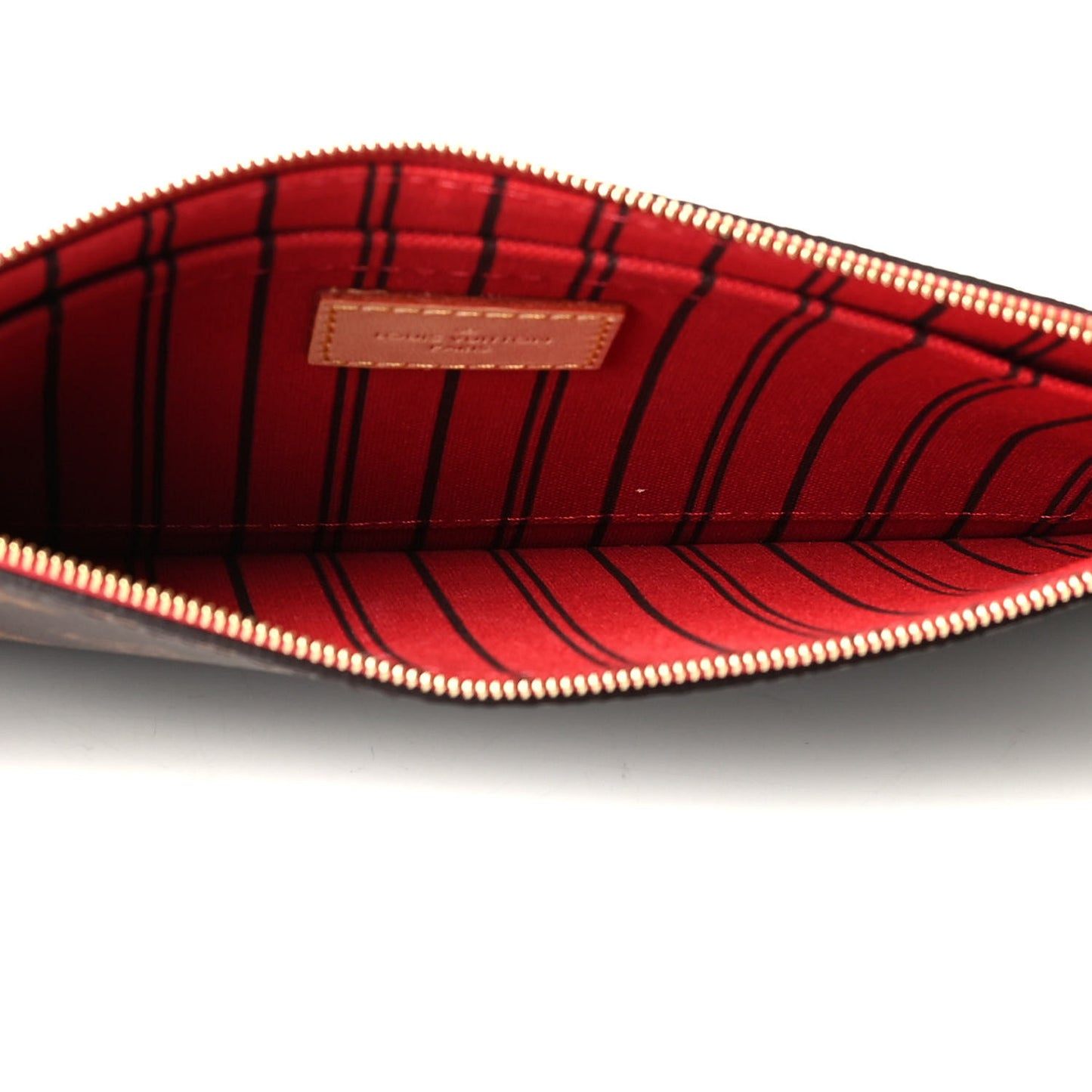 Monogram Neverfull MM GM Pochette Cherry