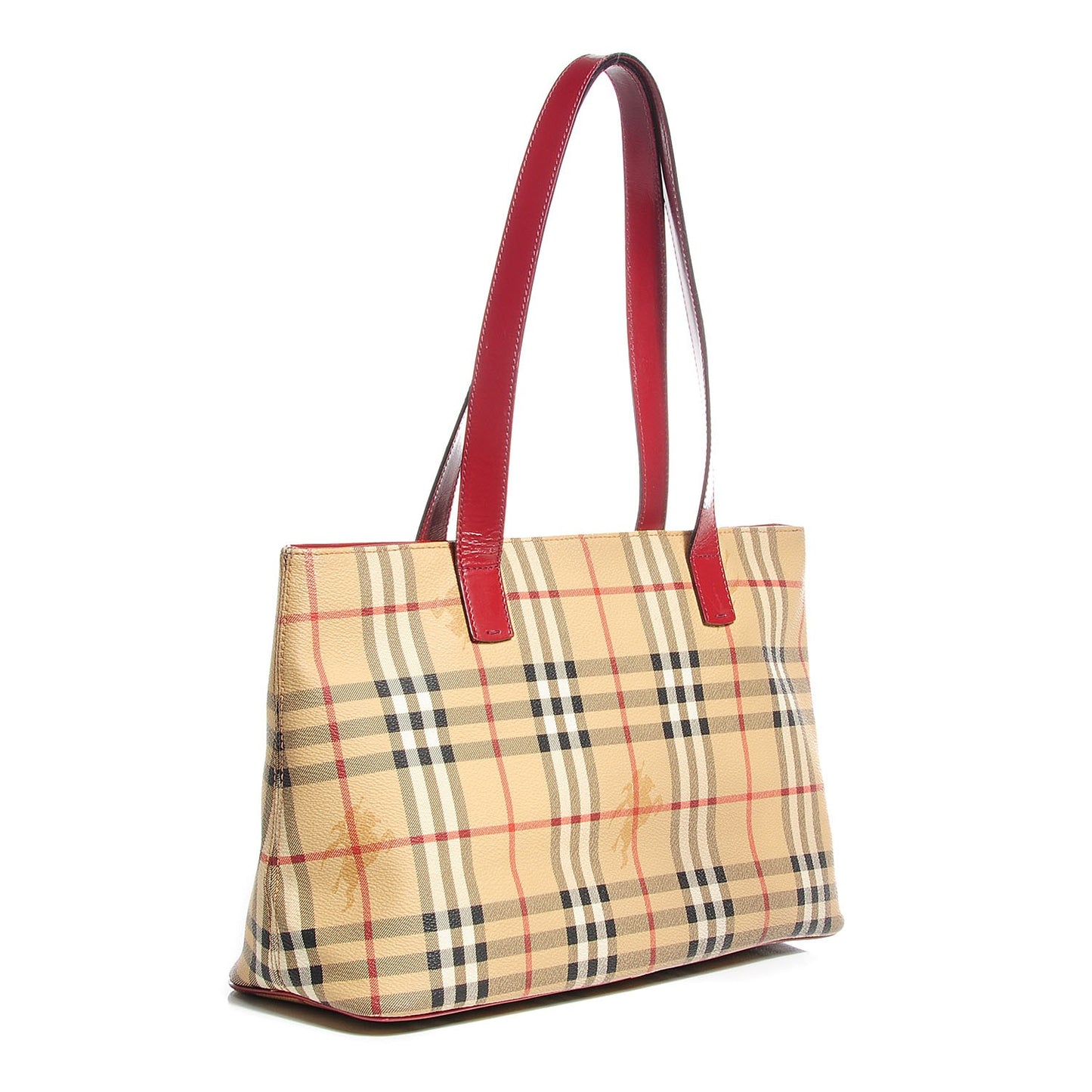 Haymarket Check Medium Tote Red