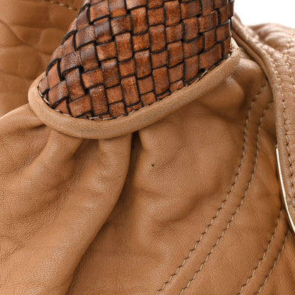 Fendi Nappa Pleated Nuvolata Spy Bone 12 of 16