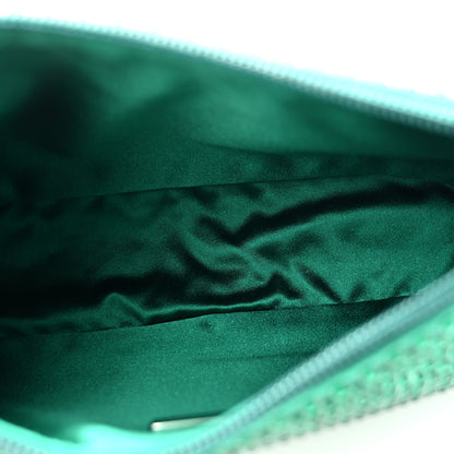 Prada Satin Crystal Mini Re-Edition 2000 Bag Mango 5 of 10