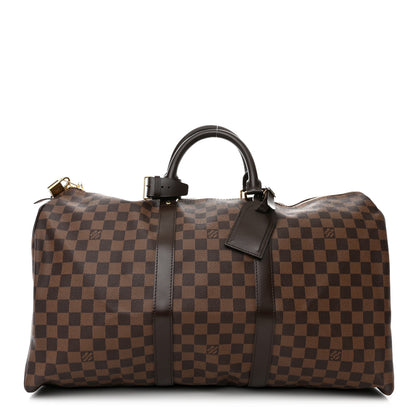 Louis Vuitton Damier Ebene Keepall 50 1 of 9