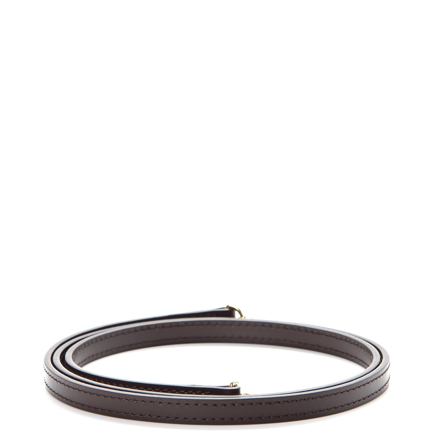 Calfskin 12mm Shoulder Strap Brown