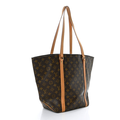 Louis Vuitton Monogram Sac Shopping Tote 3 of 10