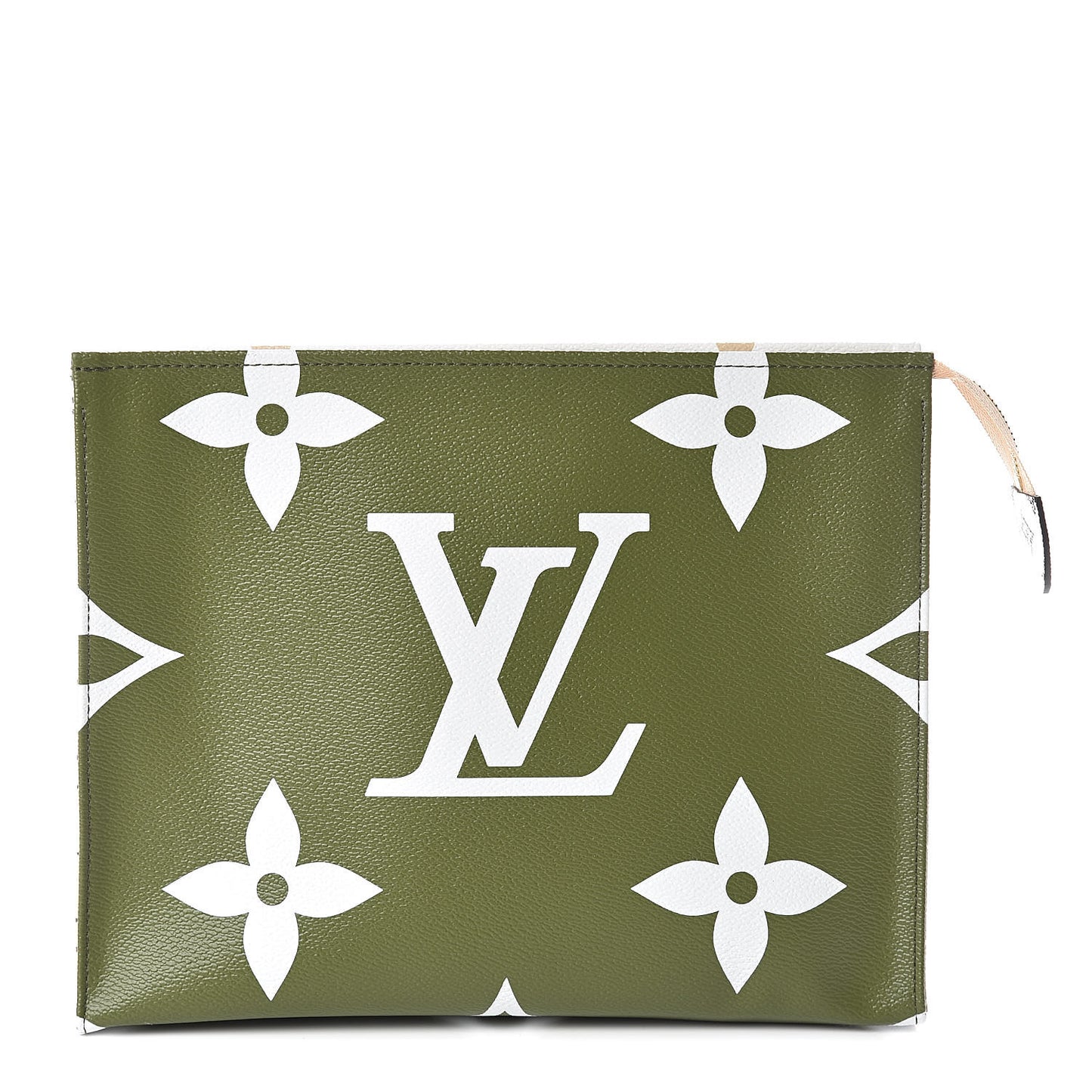 Monogram Giant Toiletry Pouch 26 Kaki