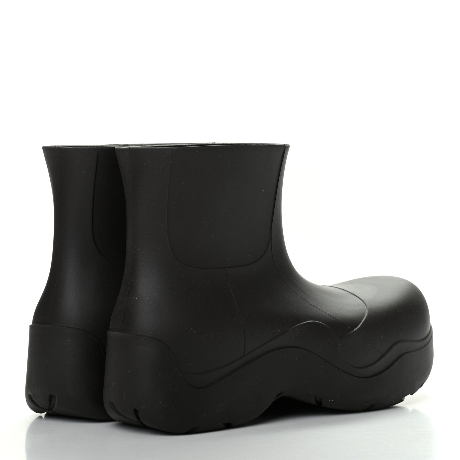 Bottega Veneta Rubber Puddle Ankle Boots 37 Fondant 4 of 7