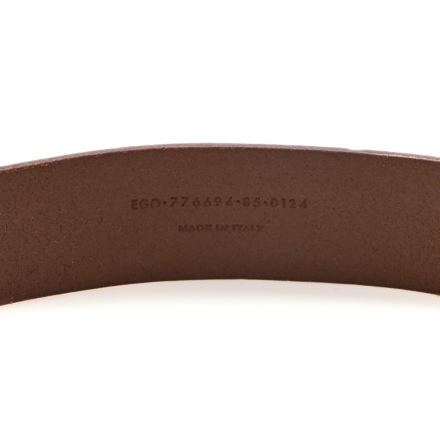 Vegetable Tanned Square Buckle Belt 85 34 Dark Brown Chocolate