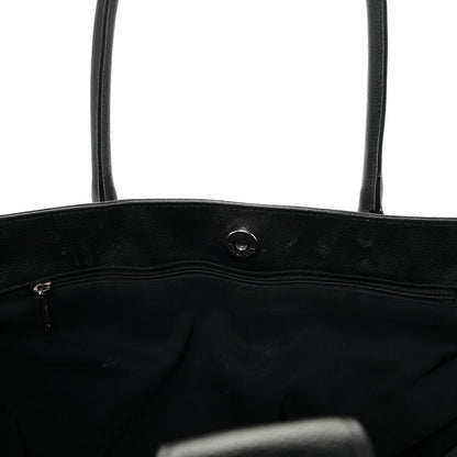 Chanel Calfskin Cerf Executive Shopper Tote Black 15 of 33