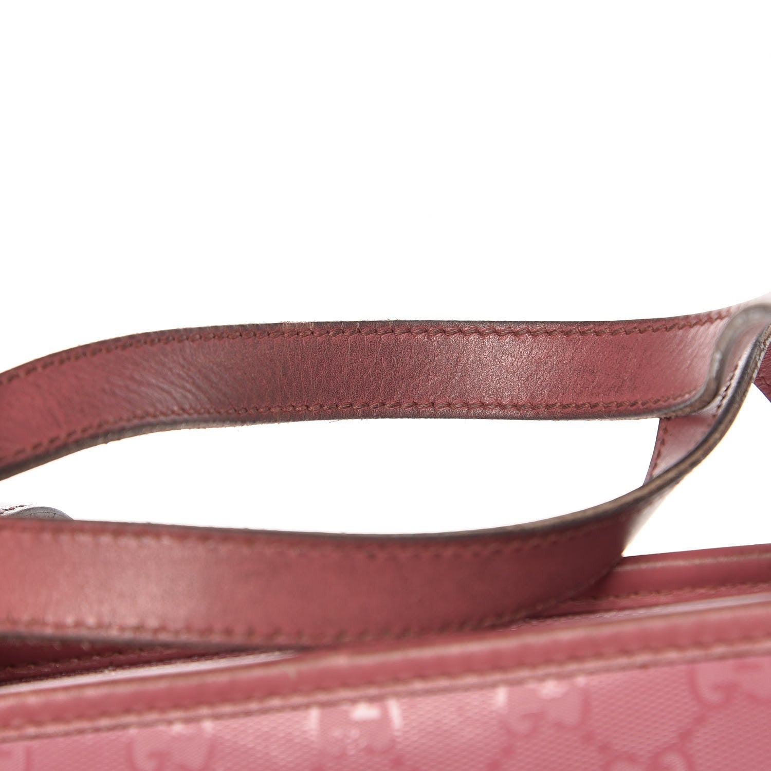 Gucci Imprime Monogram Medium Zippered Shopping Tote Rose Blush 12 of 15