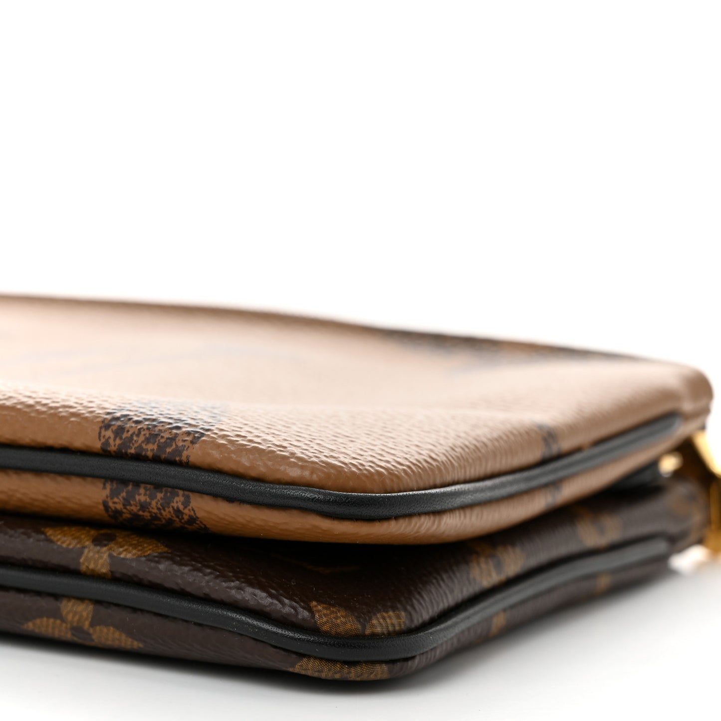 Reverse Monogram Giant Double Zip Pochette
