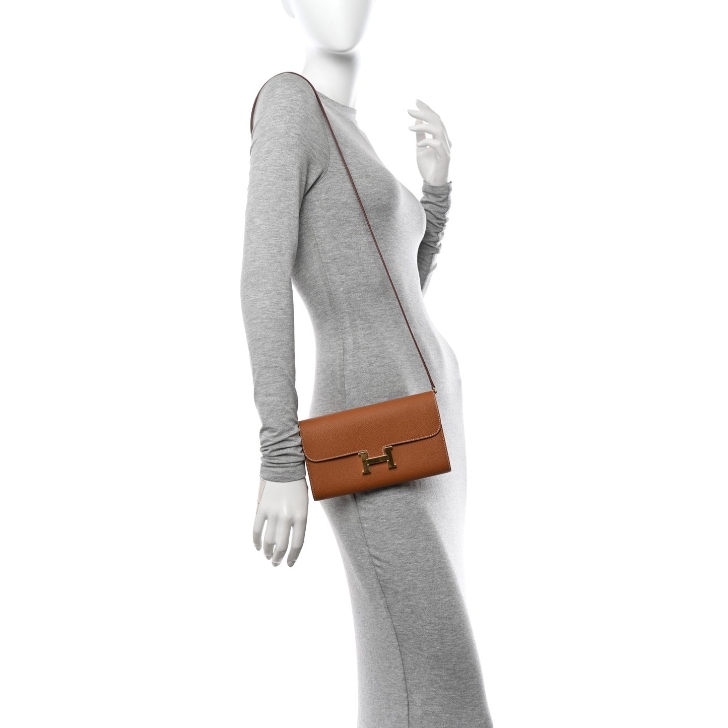 Epsom Constance Long Wallet To Go Gold