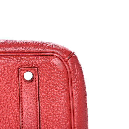 Hermes Taurillon Clemence Birkin 35 Bougainvillea 30 of 35