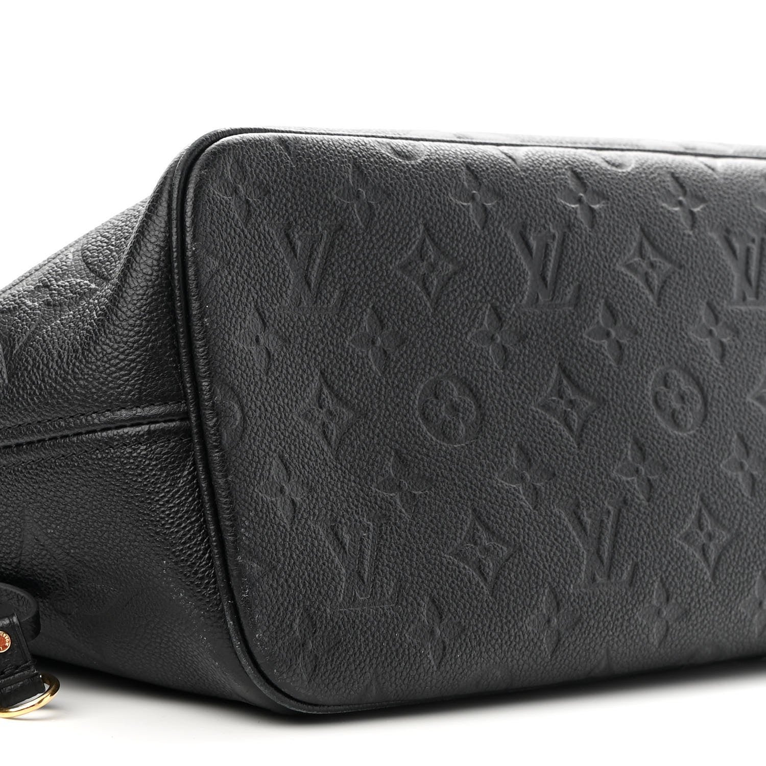 Louis Vuitton Empreinte Monogram Giant Neverfull MM Black 8 of 9