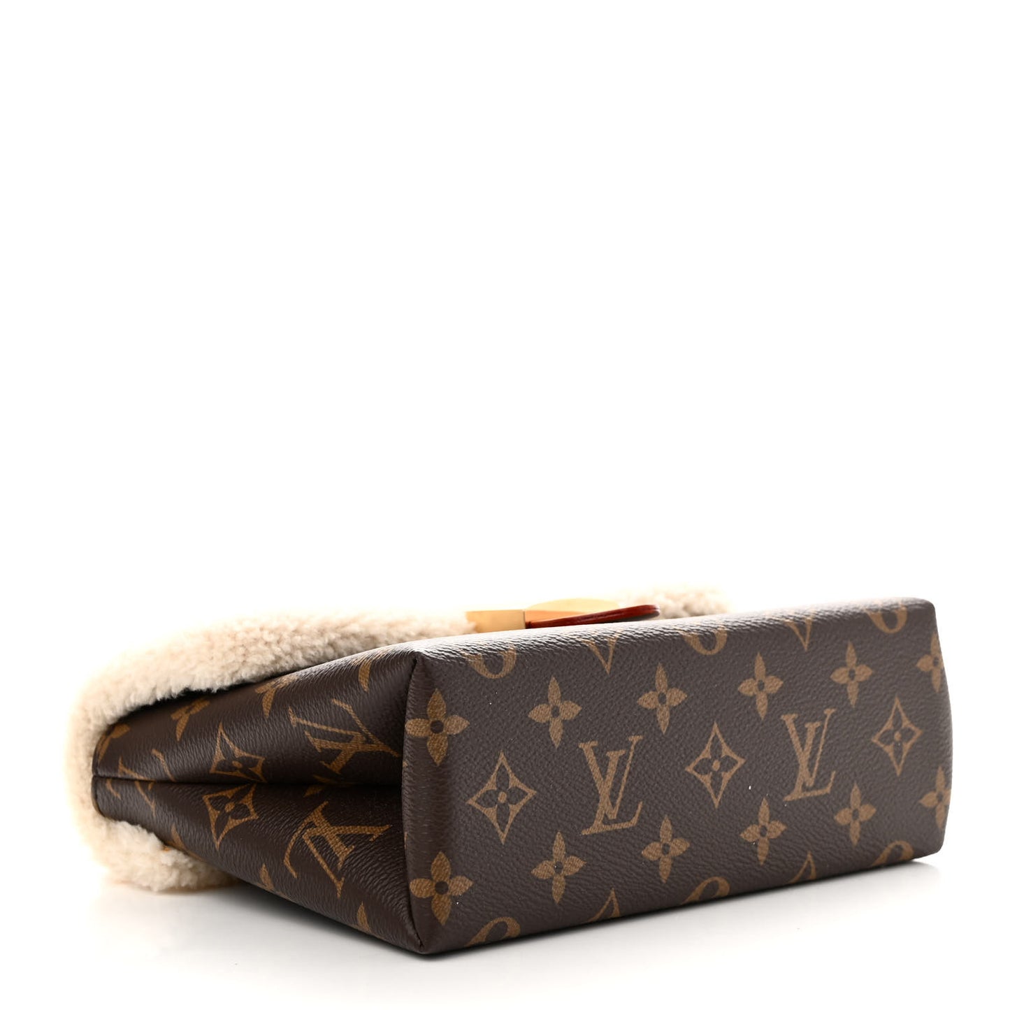 Monogram Shearling Cozygram Locky BB