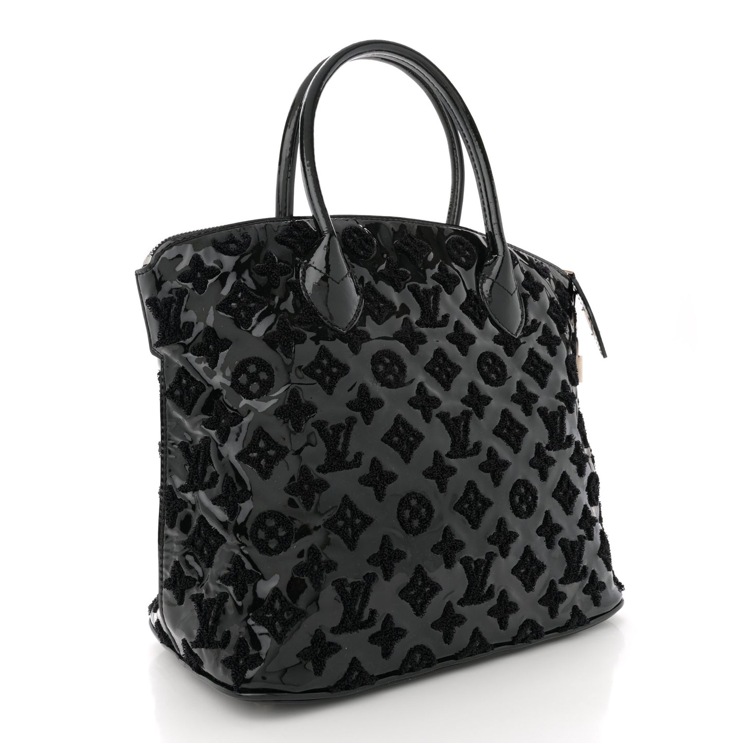 Patent Lambskin Fascination Lockit Black