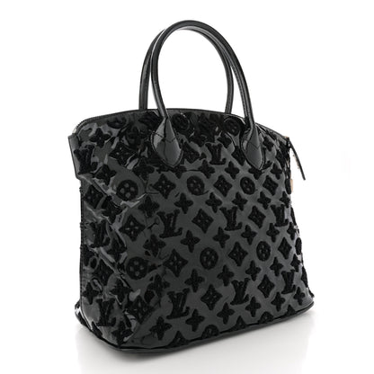 Louis Vuitton Patent Lambskin Fascination Lockit Black 3 of 10