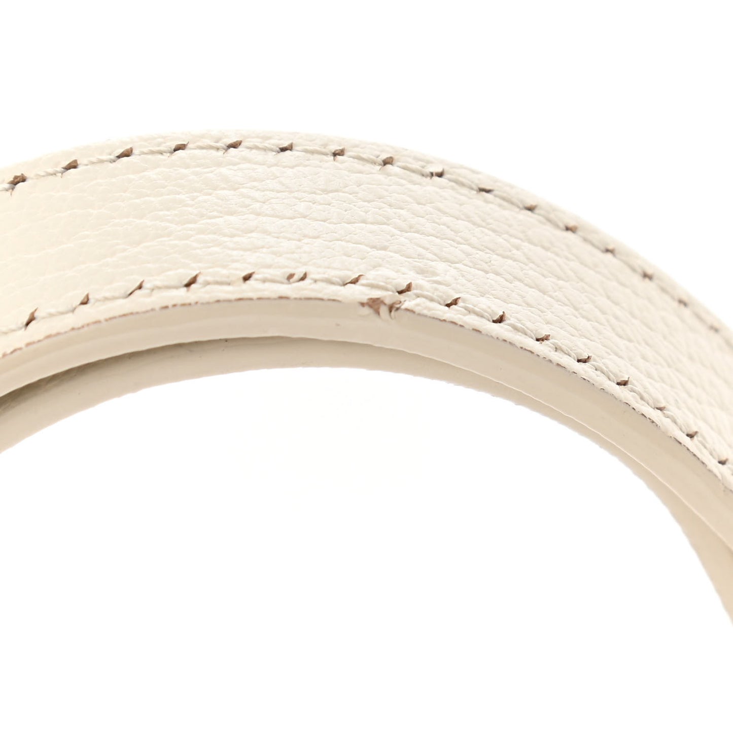 Shiny Goatskin Mini T Clasp Shoulder Bag White