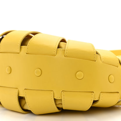 Bottega Veneta French Calfskin Small Shell Bag Yellow 11 of 11