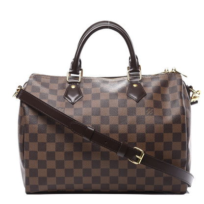 Louis Vuitton Damier Ebene Speedy Bandouliere 30 1 of 13