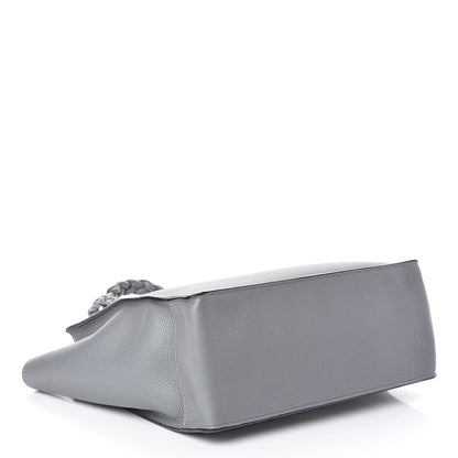 Valentino Garavani Grained Calfskin Small To Be Cool Tote Grigio Perla 4 of 9