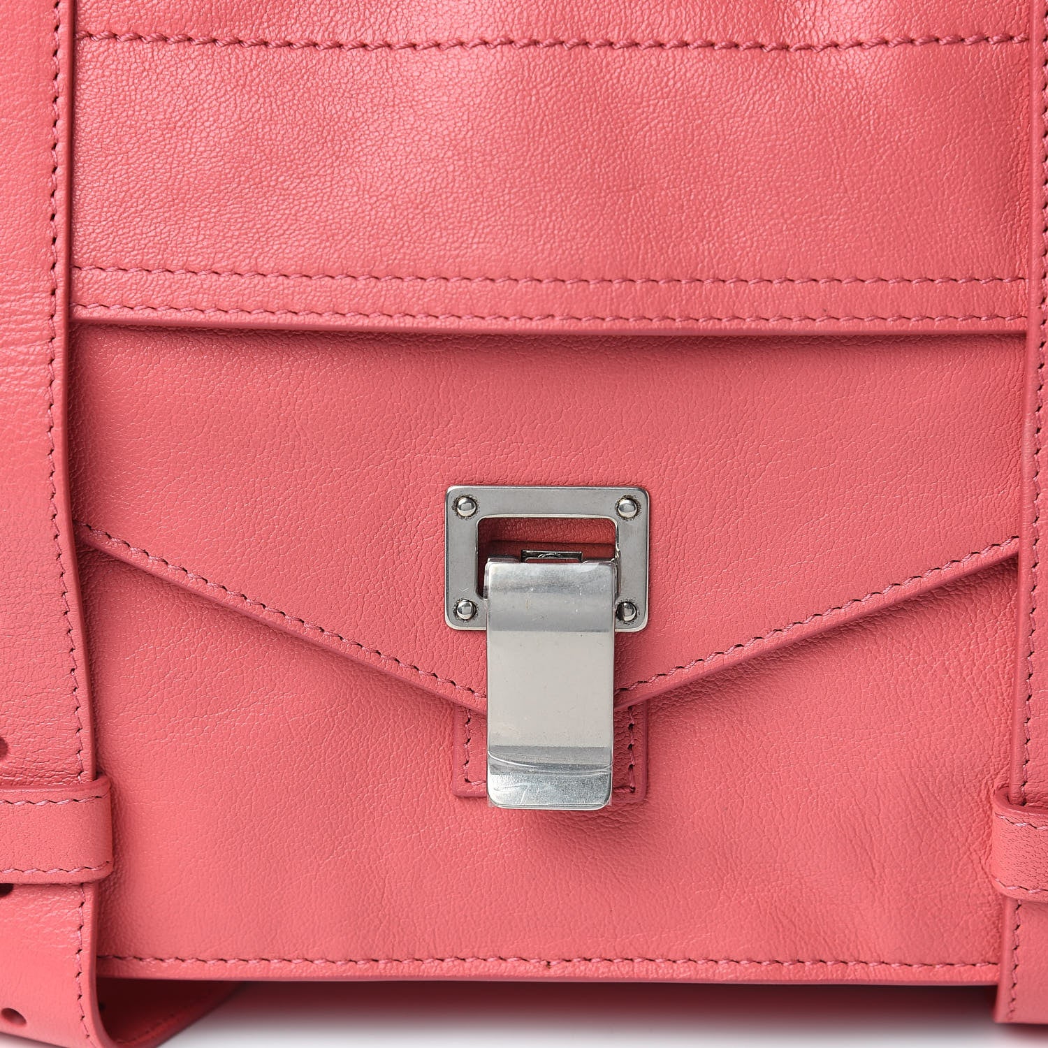 Proenza Schouler Lambskin Medium PS1 Satchel Hibiscus 10 of 10