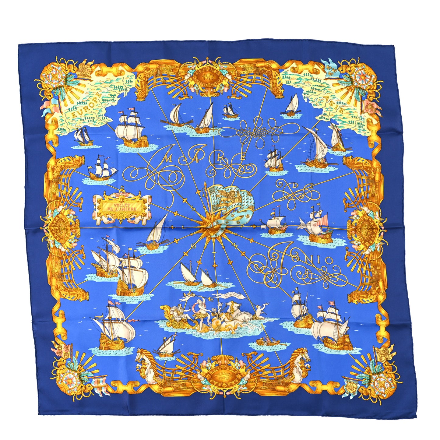 Silk Voiles De Lumiere Scarf 90