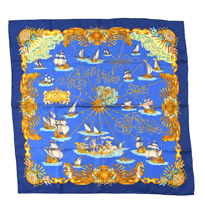 Hermes Silk Voiles De Lumiere Scarf 90 1 of 3