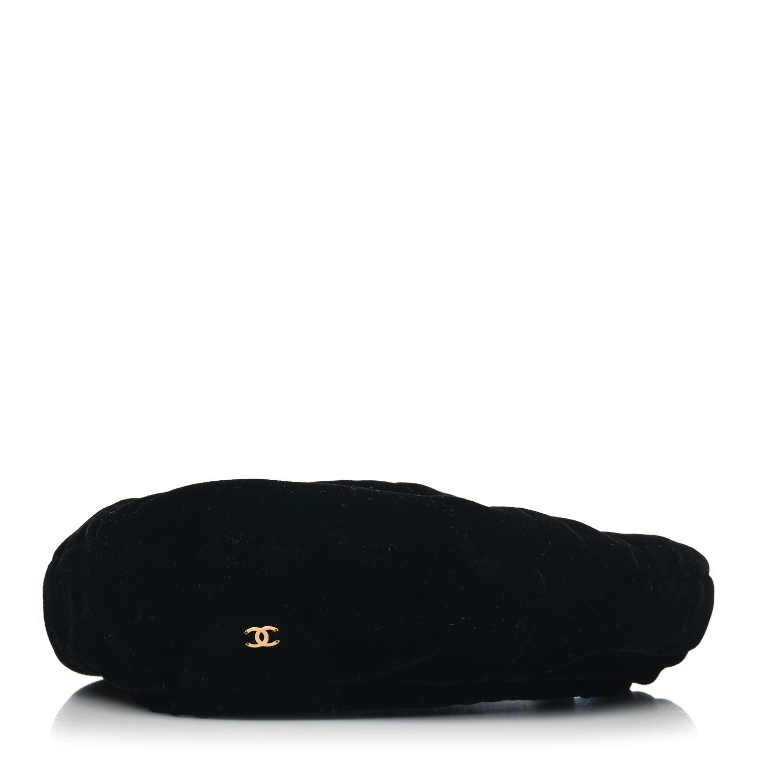 Chanel Velvet Beret Hat L Black 1 of 6