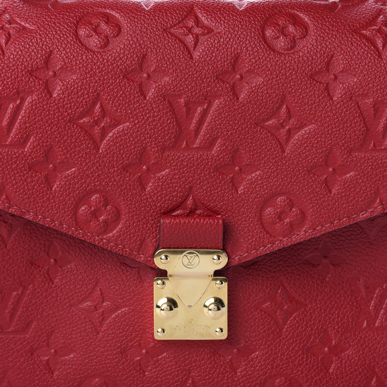 Louis Vuitton Empreinte Pochette Metis Scarlet 10 of 10