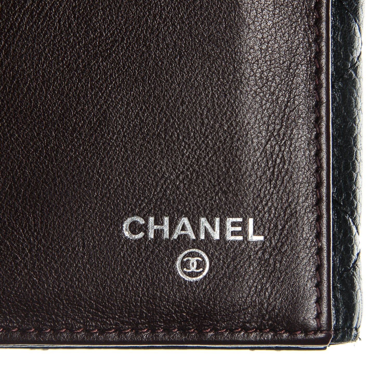 Chanel Caviar Quilted CC Long Double Wallet Black 6 of 8