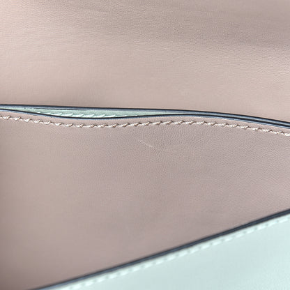 Valentino Garavani Nappa Rockstud Wristlet Clutch Water Green 6 of 6