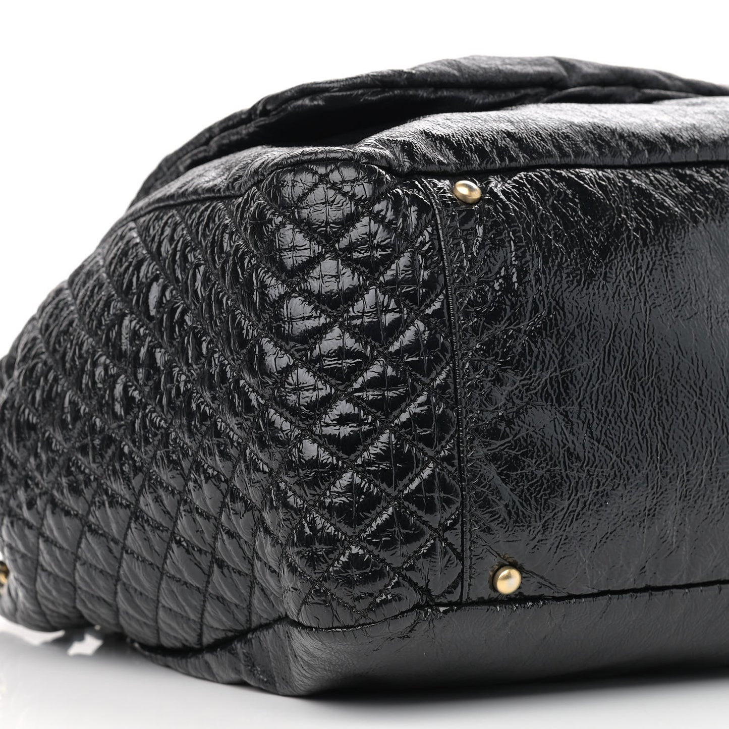 Vinyl XXL Rock and Chain Flap Black