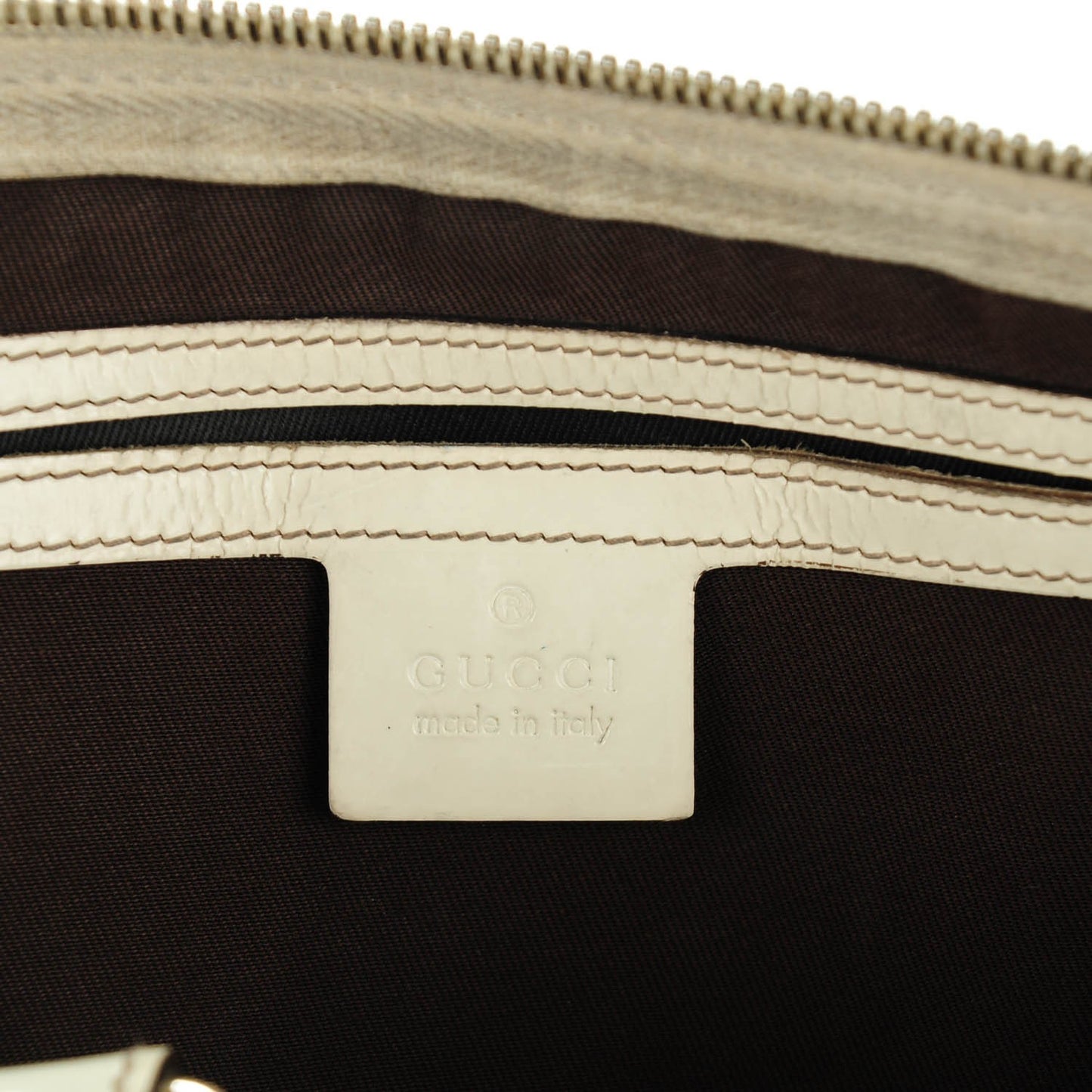 GG Plus Monogram Medium Joy Boston Off White