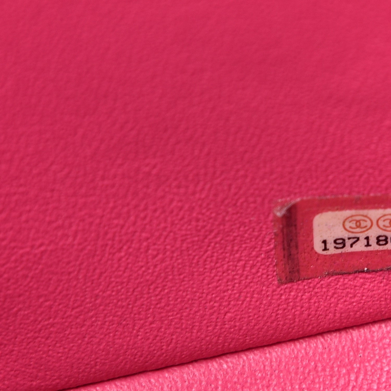 Chanel Lambskin Quilted Mini Rectangular Flap Dark Pink 6 of 17