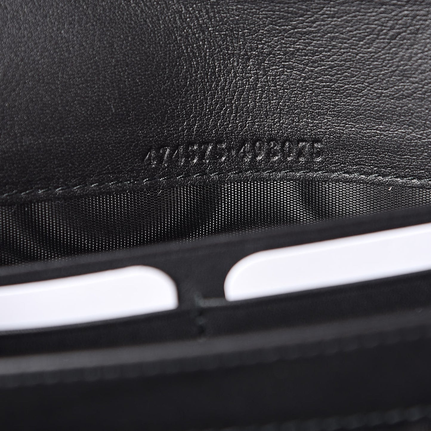 Velvet Matelasse GG Marmont Chain Wallet Black