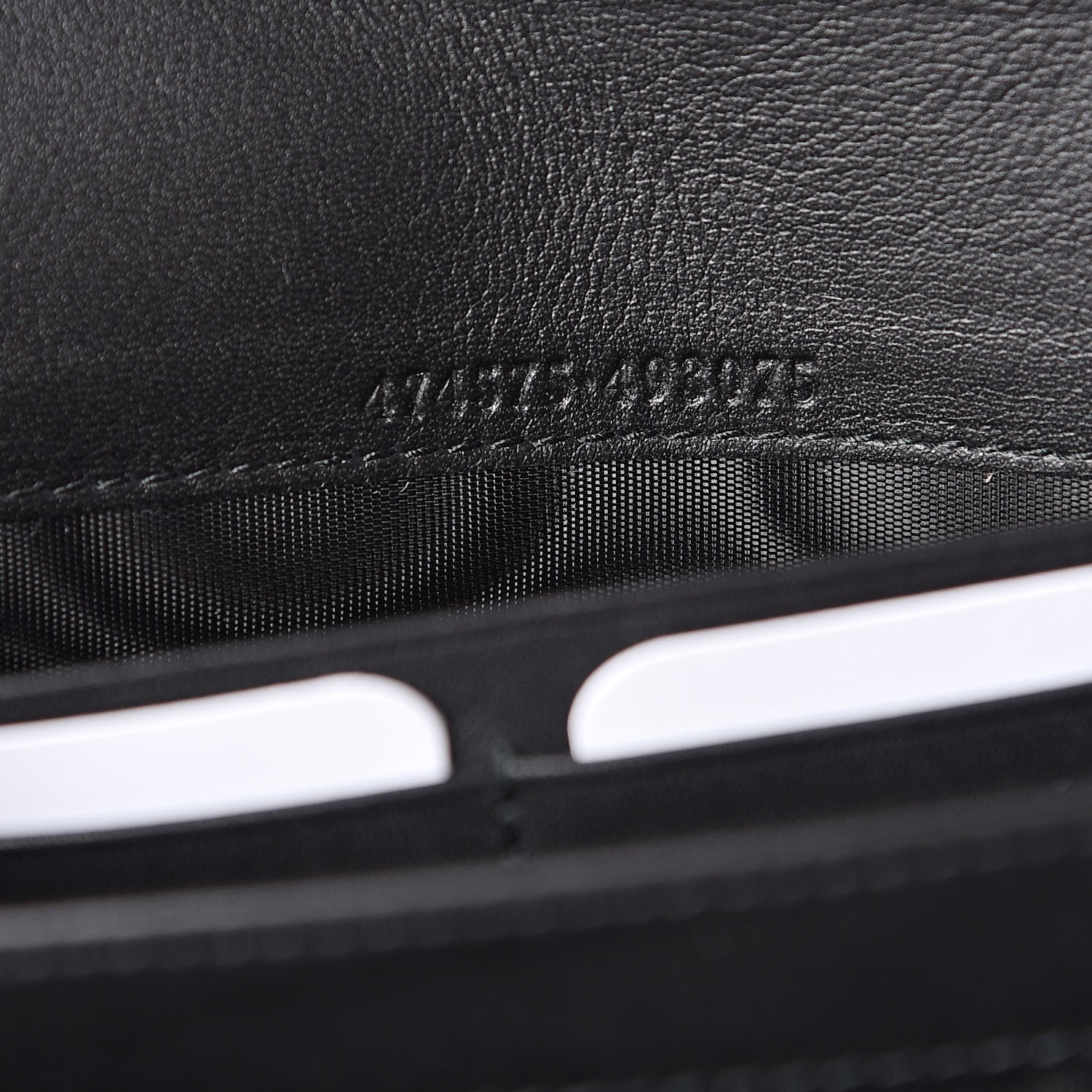 Gucci Velvet Matelasse GG Marmont Chain Wallet Black 7 of 11