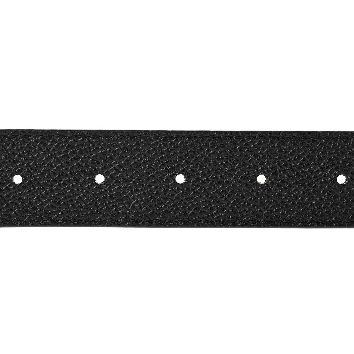 Calfskin Monogram 30mm LV Initiales Reversible Belt 95 38 Black