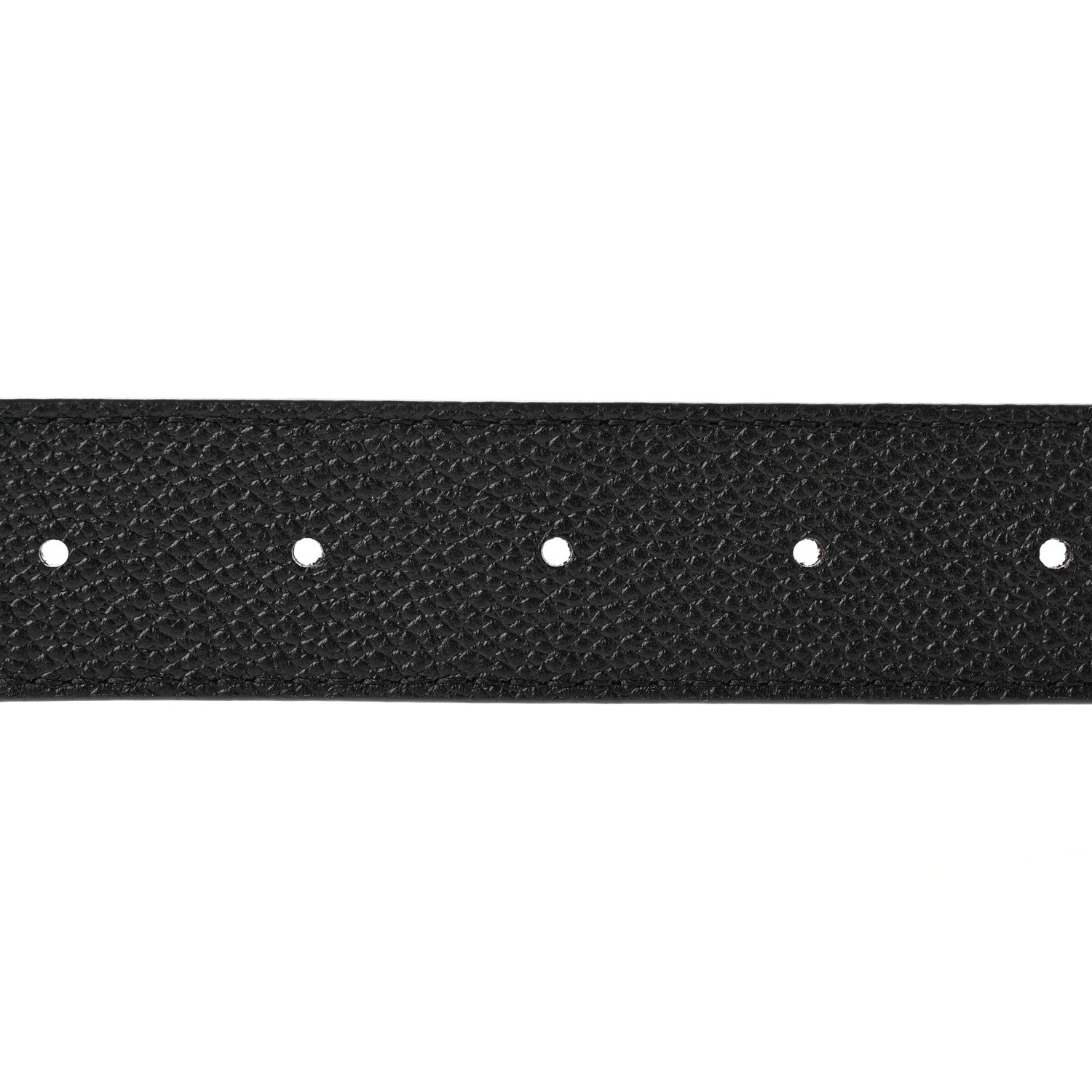 Louis Vuitton Calfskin Monogram 30mm LV Initiales Reversible Belt 95 38 Black 5 of 7