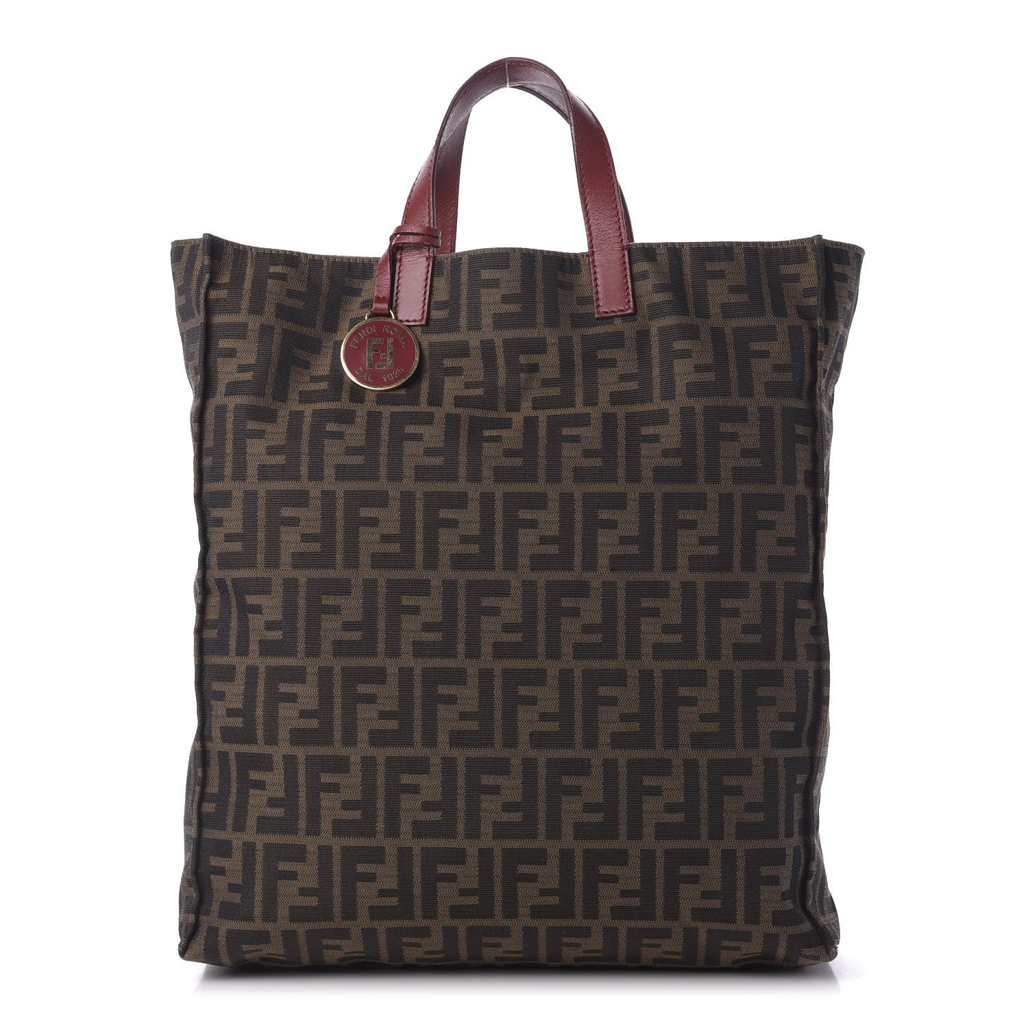 Fendi Zucca Special Shopping Tote Tobacco Granada 1 of 9