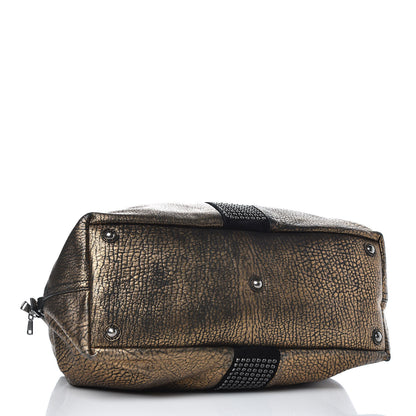 Saint Laurent Chevre Large Rock Stud Easy Y Gold 4 of 10