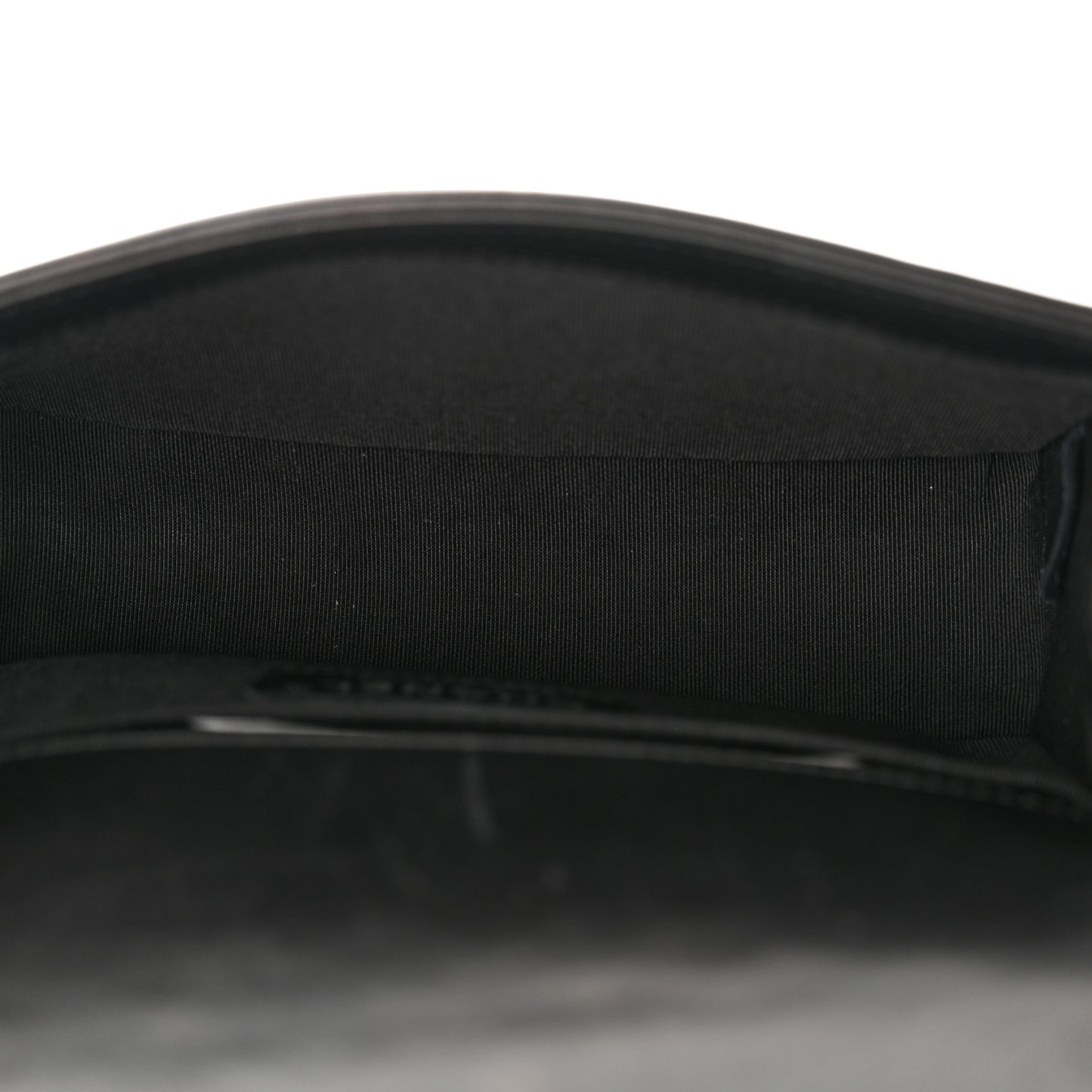 Lambskin Quilted Small Boy Flap Black